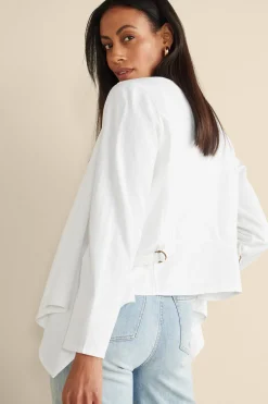 Soft Surroundings Alicante Linen Blend Topper><noscript><img width=