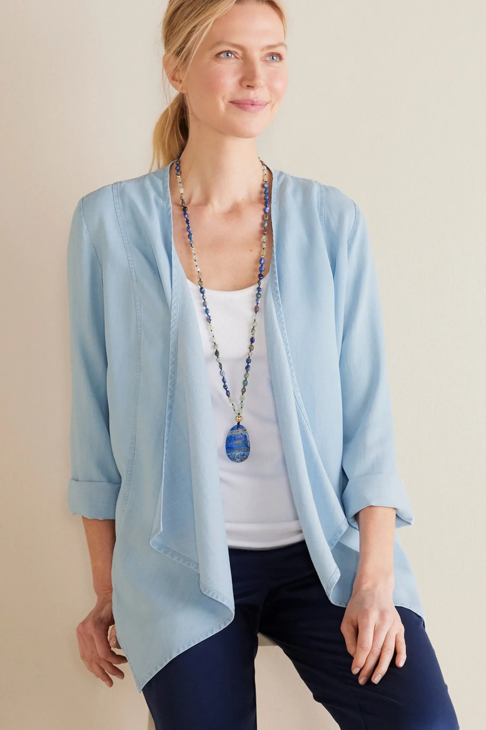 Soft Surroundings Alicante TENCEL™ Topper> Jackets & Coats