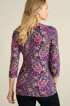 Soft Surroundings Alyssa Knit Top><noscript><img width=