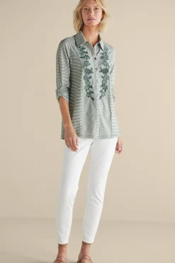 Soft Surroundings Anisa Tunic> Feminine Flourish|Vacation Shop