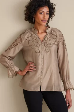 Soft Surroundings Anthos Top & Tank> Feminine Flourish|Global Artistry