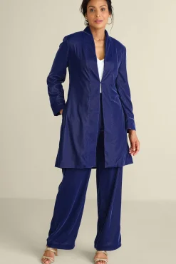 Soft Surroundings Aria Velvet Jacket><noscript><img width=