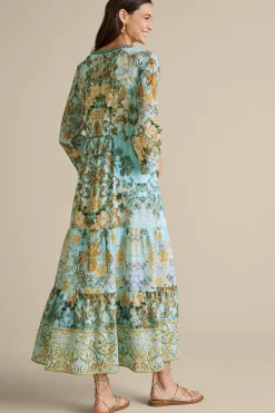 Soft Surroundings Baroque Maxi Dress><noscript><img width=