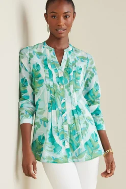 Soft Surroundings Baroque Top & Cami> Feminine Flourish|Vacation Shop