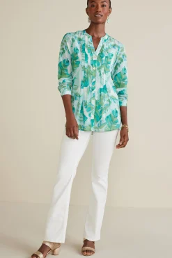 Soft Surroundings Baroque Top & Cami> Feminine Flourish|Vacation Shop