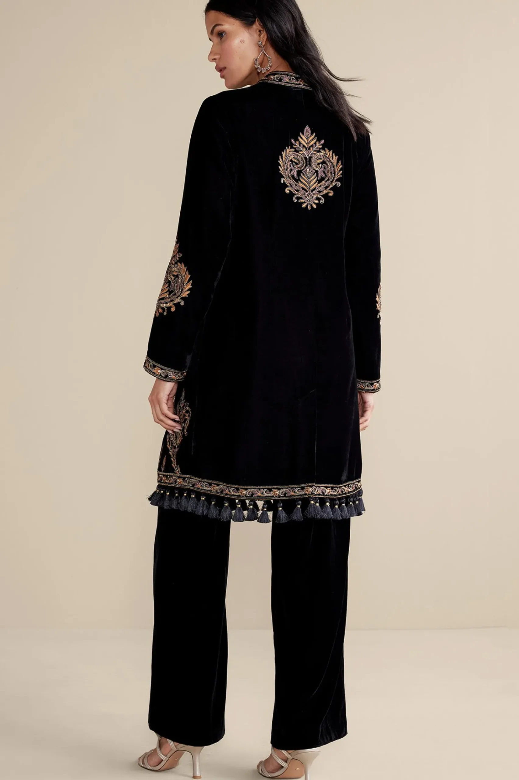 Soft Surroundings Belcastel Jacket> EVelvet Styles|Global Artistry