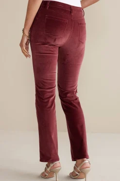 Soft Surroundings Blakely Velveteen Pants><noscript><img width=