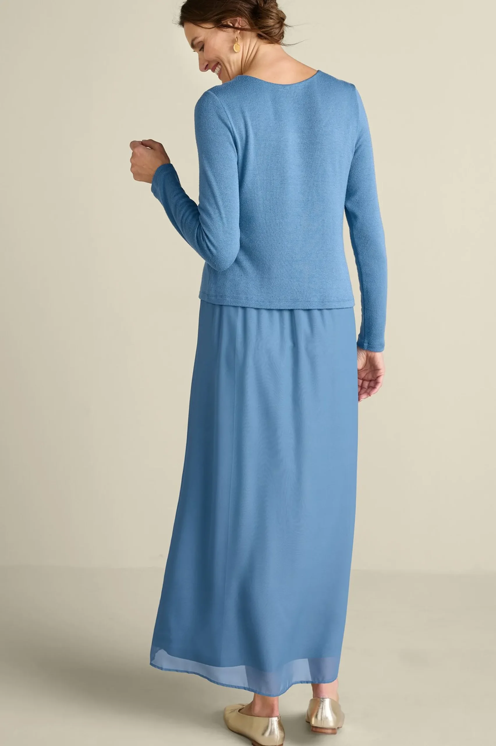 Soft Surroundings Cassie Dress> solids|maxi