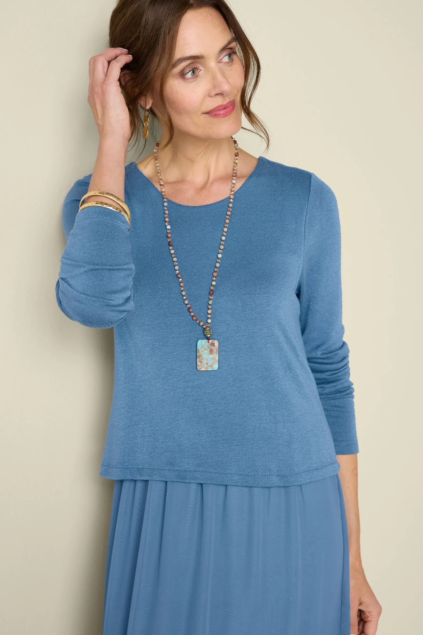 Soft Surroundings Cassie Dress> solids|maxi