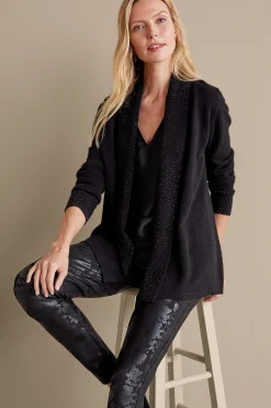 Soft Surroundings Celeste Cashmere Cardigan> Everyday Styles|Sweaters & Cardigans