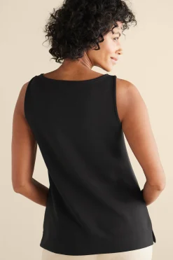 Soft Surroundings Ceri Knit Sleeveless Top><noscript><img width=