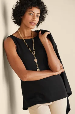 Soft Surroundings Ceri Knit Sleeveless Top><noscript><img width=