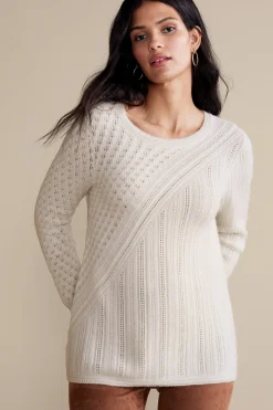 Soft Surroundings Charlette Cashmere Sweater><noscript><img width=