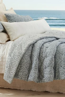 Soft Surroundings Cordova Reversible Jacquard Comforter><noscript><img width=