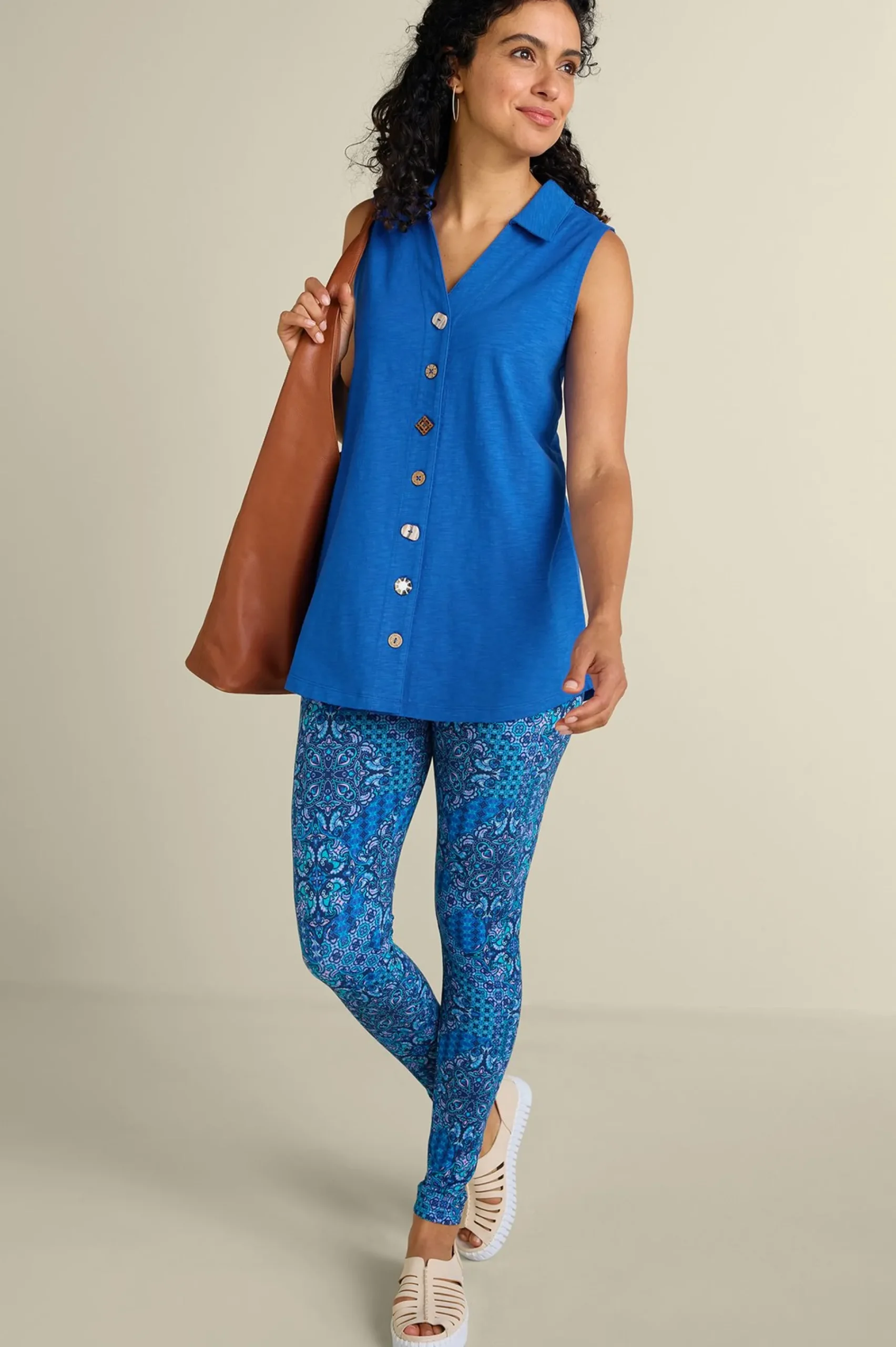 Soft Surroundings Danielle Sleeveless Tunic> sleeveless|shirts