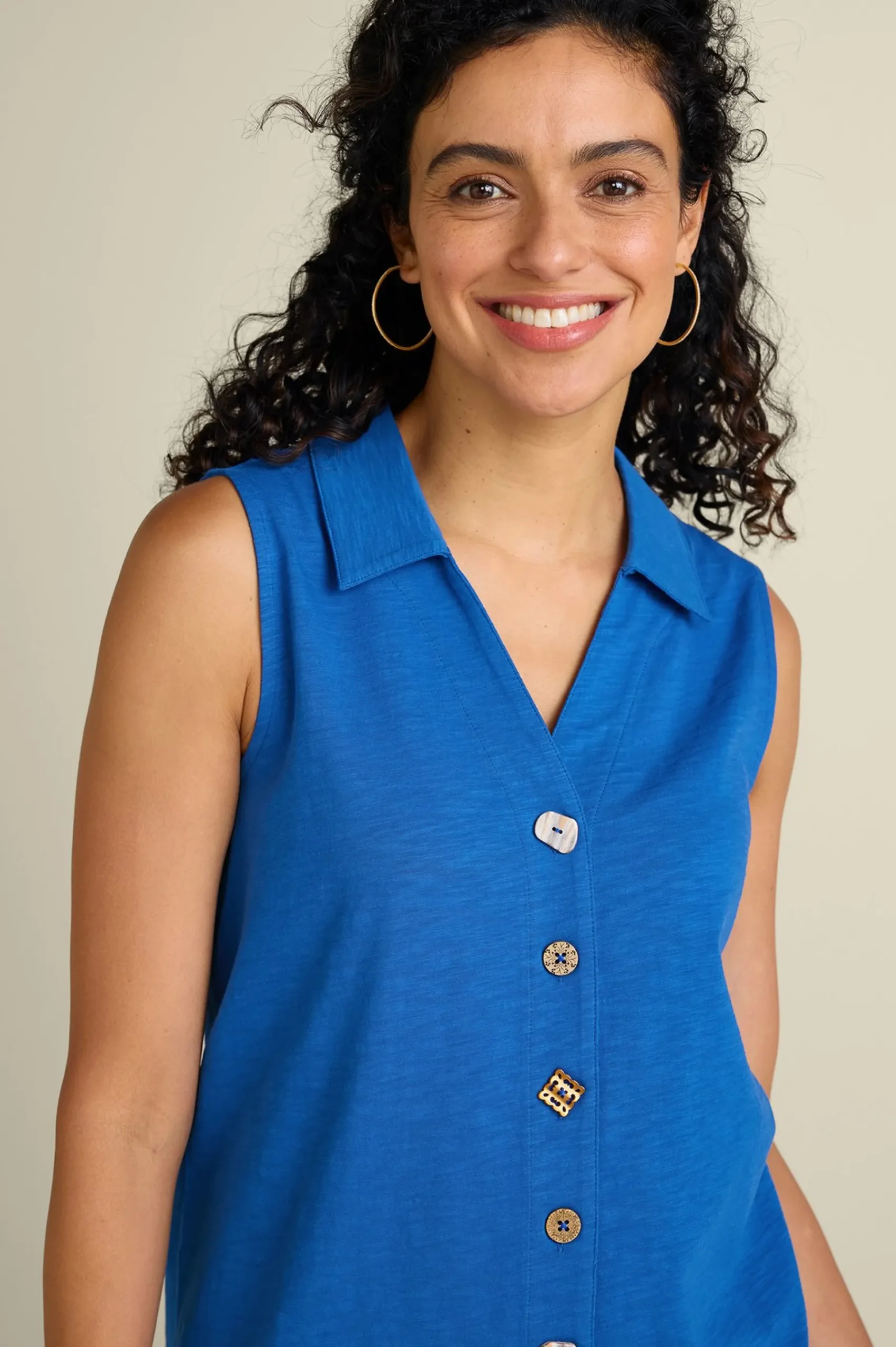 Soft Surroundings Danielle Sleeveless Tunic> sleeveless|shirts