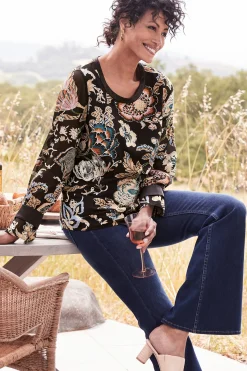 Soft Surroundings Deanna Blouse><noscript><img width=