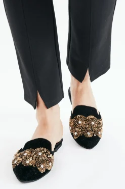 Soft Surroundings Delilah Embellished Slide> slides & mules