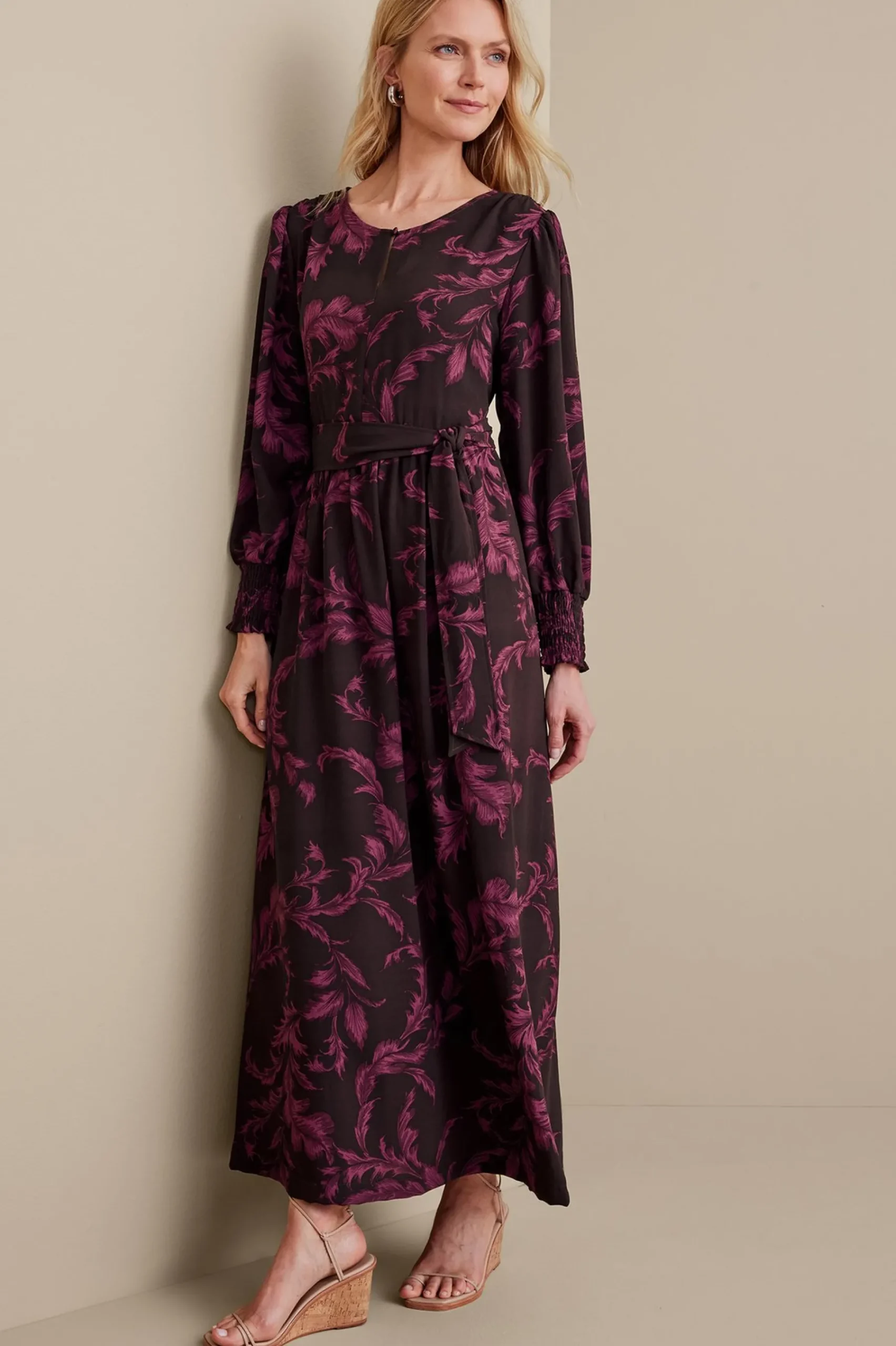 Soft Surroundings Dianthe Dress> Feminine Flourish|patterned