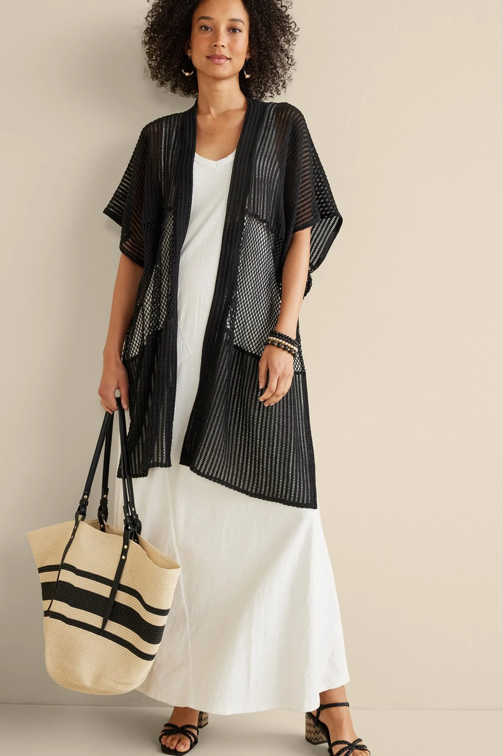 Soft Surroundings Dominica Beach Cover-Up> Scarves & Wraps|cover ups