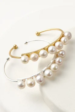 Soft Surroundings Estella Pearl Cuff> Bracelets|bracelets