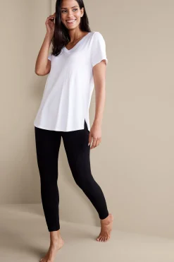 Soft Surroundings Fleece Lined Leggings> Leggings|full length