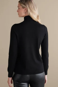 Soft Surroundings Genevieve Turtleneck Sweater><noscript><img width=