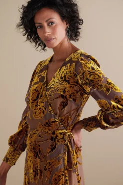 Soft Surroundings Jamila Velvet Dress><noscript><img width=