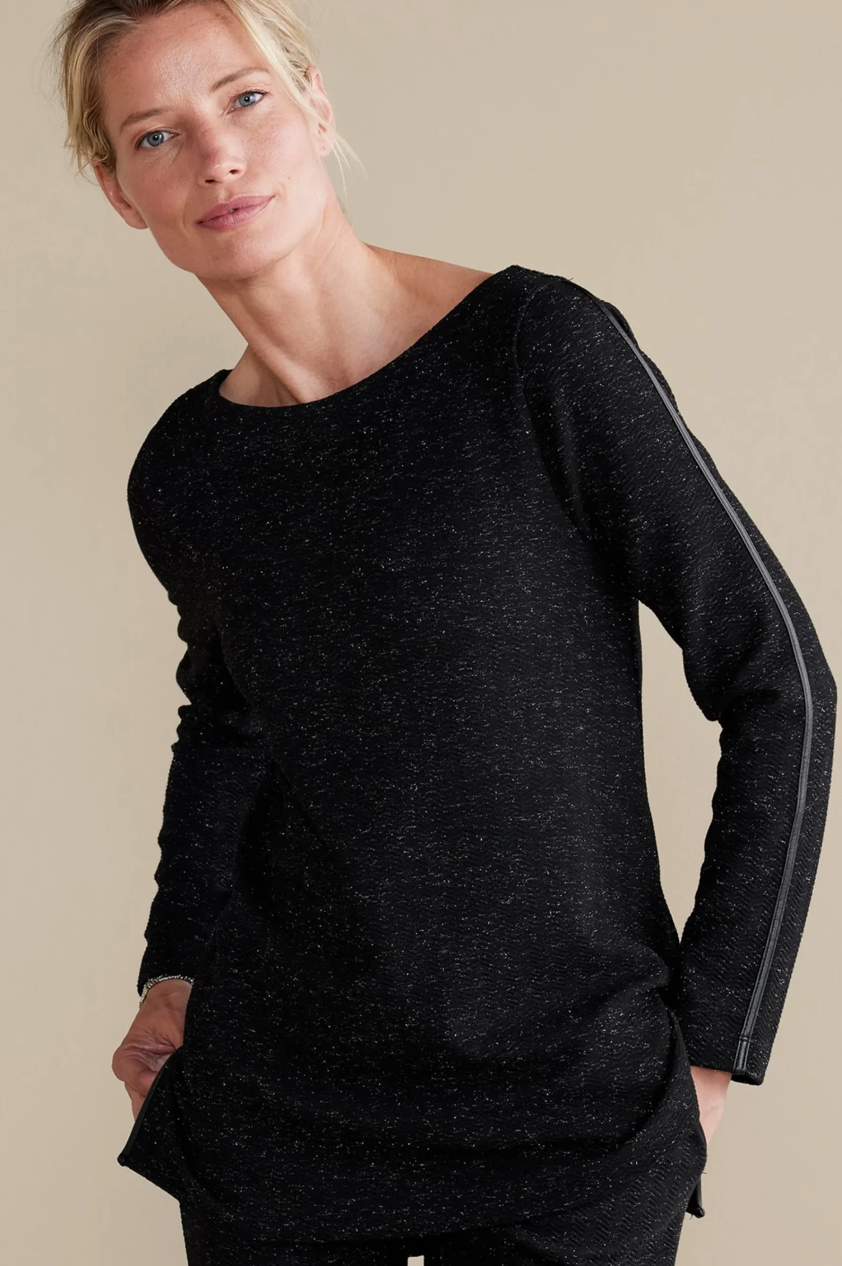 Soft Surroundings Janae Top> long sleeve|pullovers