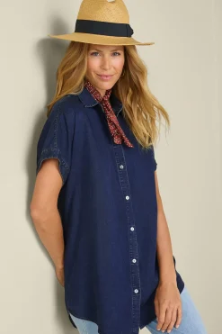 Soft Surroundings Je Veux TENCEL Shirt> Everyday Styles|Vacation Shop