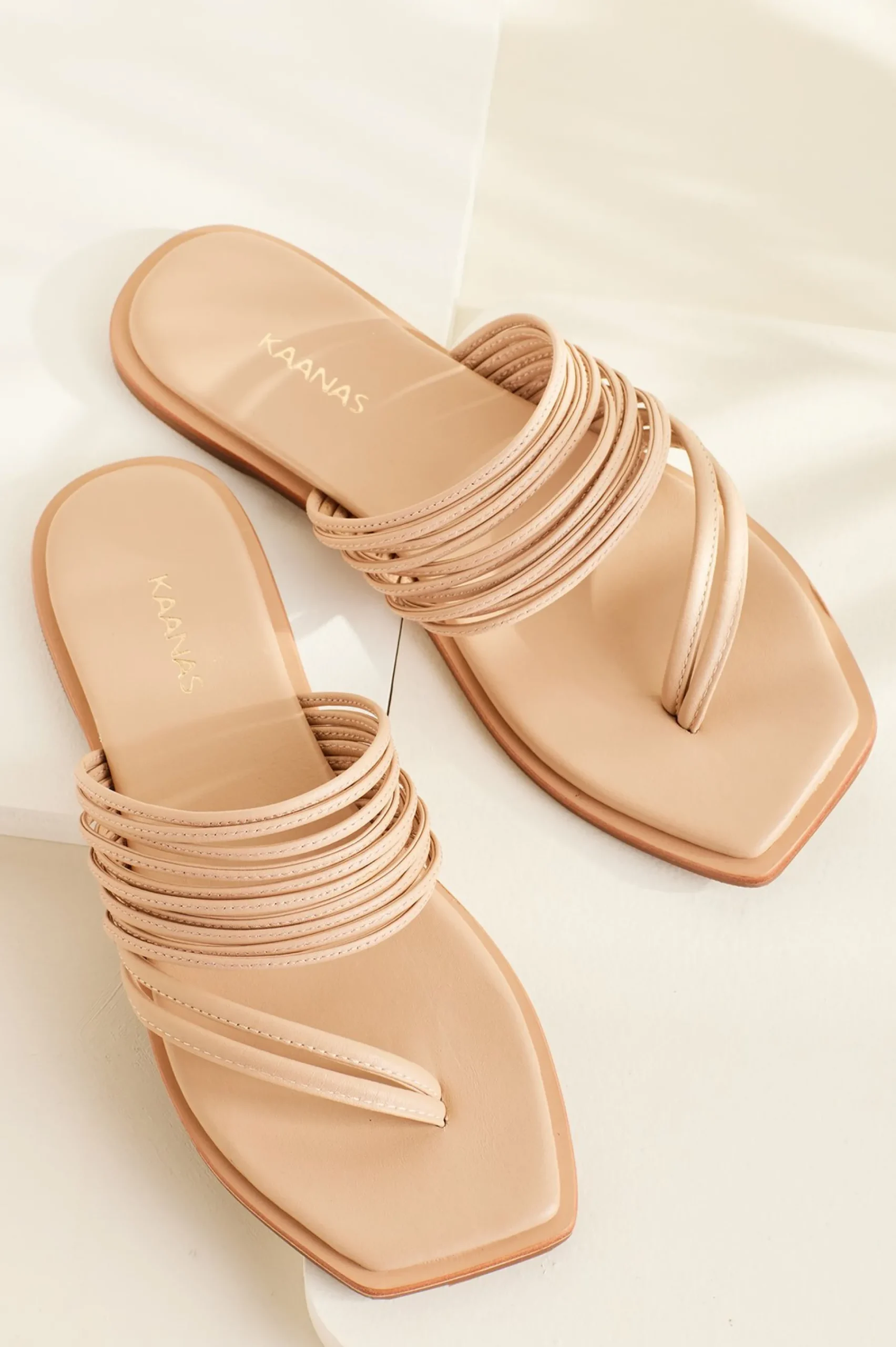 Soft Surroundings KAANAS Ibu Straps Slide> sandals|flats