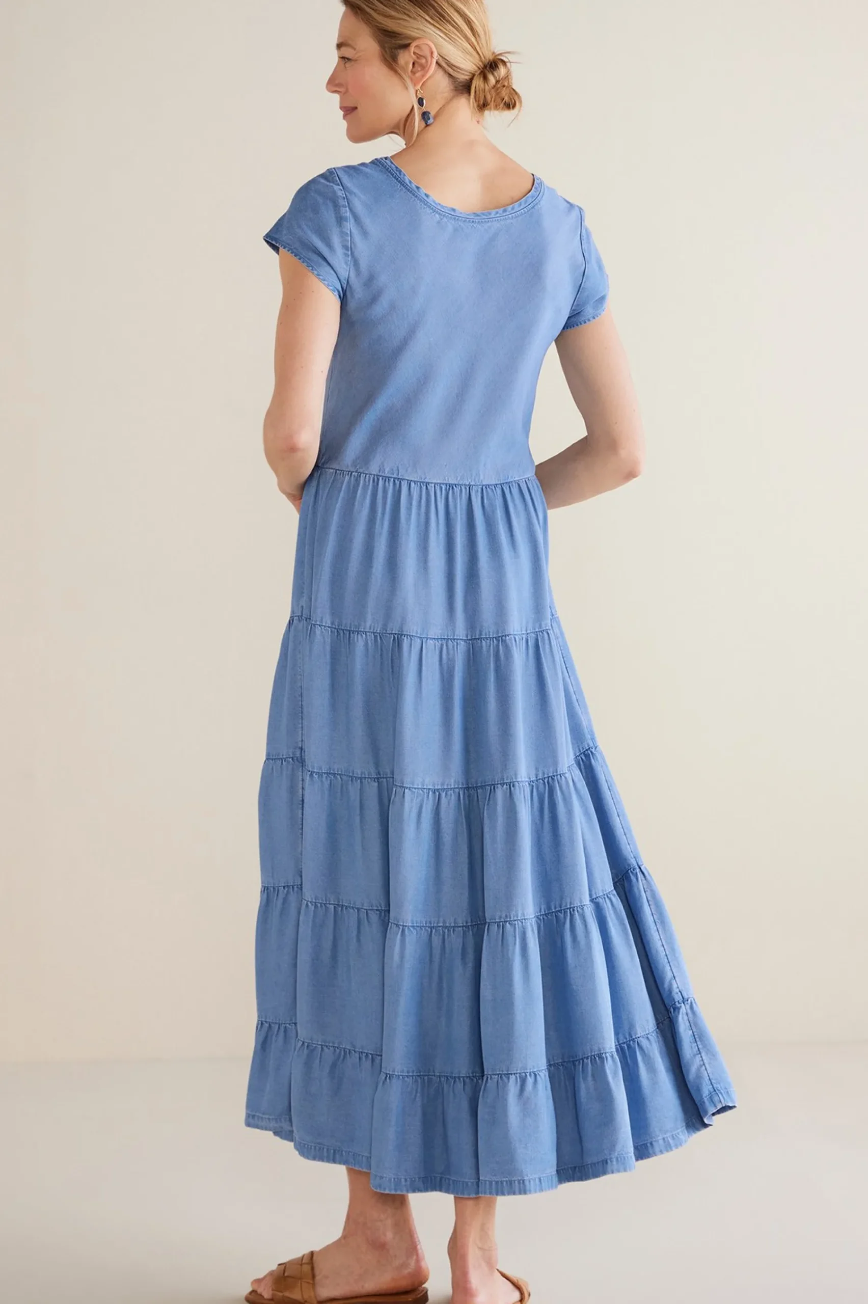 Soft Surroundings Kara TENCEL™ Dress> solids|mid-length