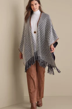 Soft Surroundings Kareli Plaid Topper> Scarves & Wraps