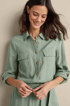 Soft Surroundings Kerry Jumpsuit><noscript><img width=