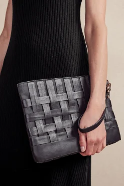 Soft Surroundings Leather Strap In Clutch> Handbags