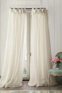 Soft Surroundings Linen Balloon Drapery Panel> Window Coverings