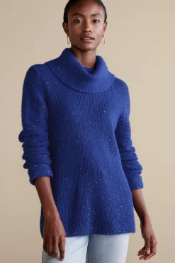 Soft Surroundings Linley Sequin Sweater><noscript><img width=