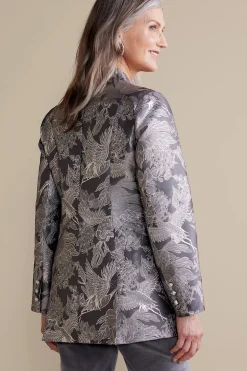 Soft Surroundings Lismore Jacquard Jacket><noscript><img width=