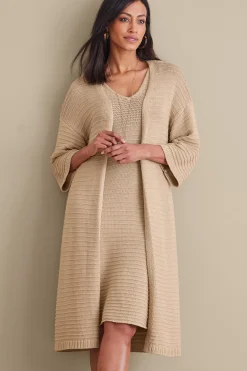 Soft Surroundings Lucera Cardigan> Sweaters & Cardigans|elbow length