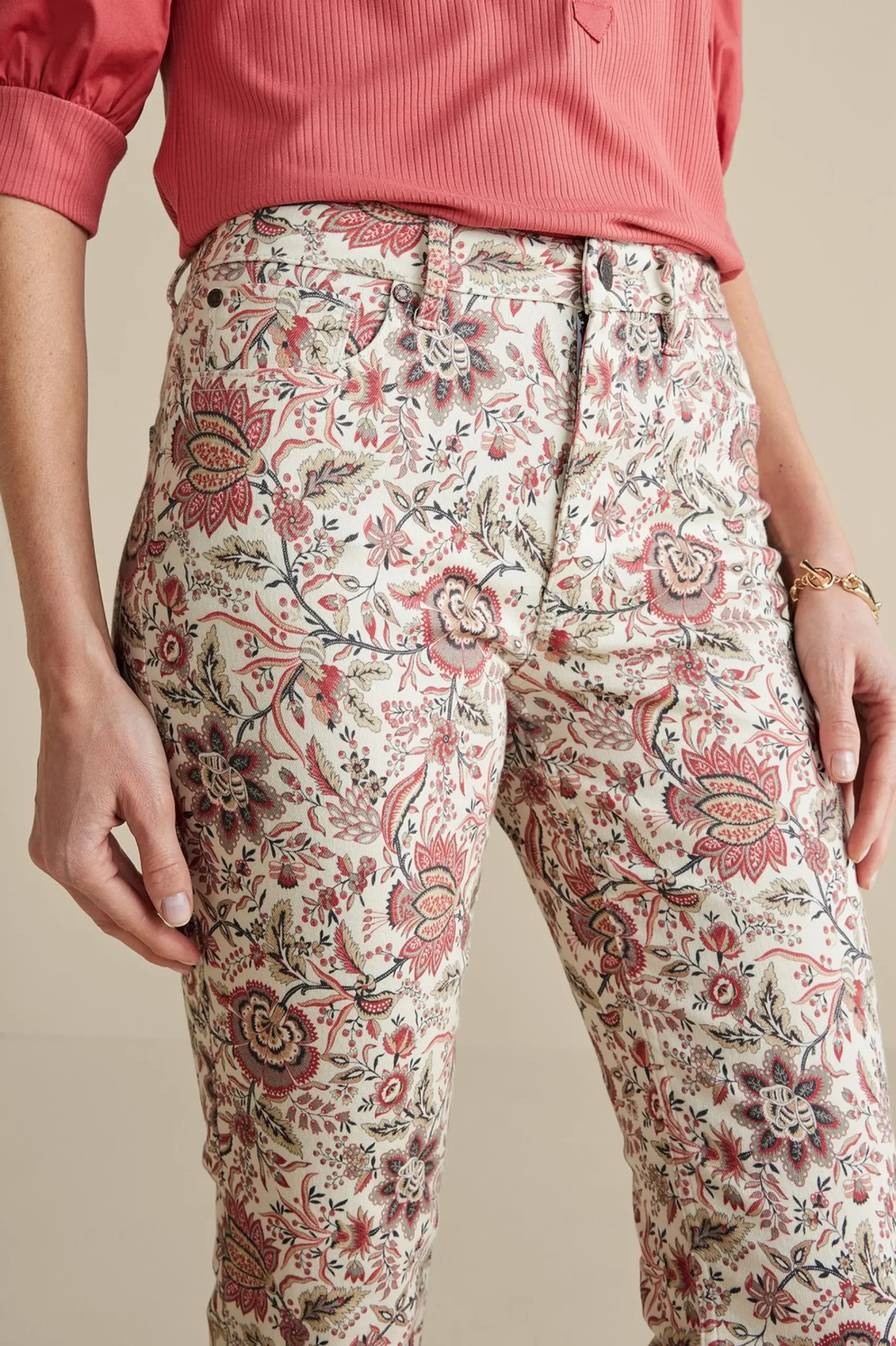 Soft Surroundings Manisha Straight Leg Jeans> Feminine Flourish|Vacation Shop