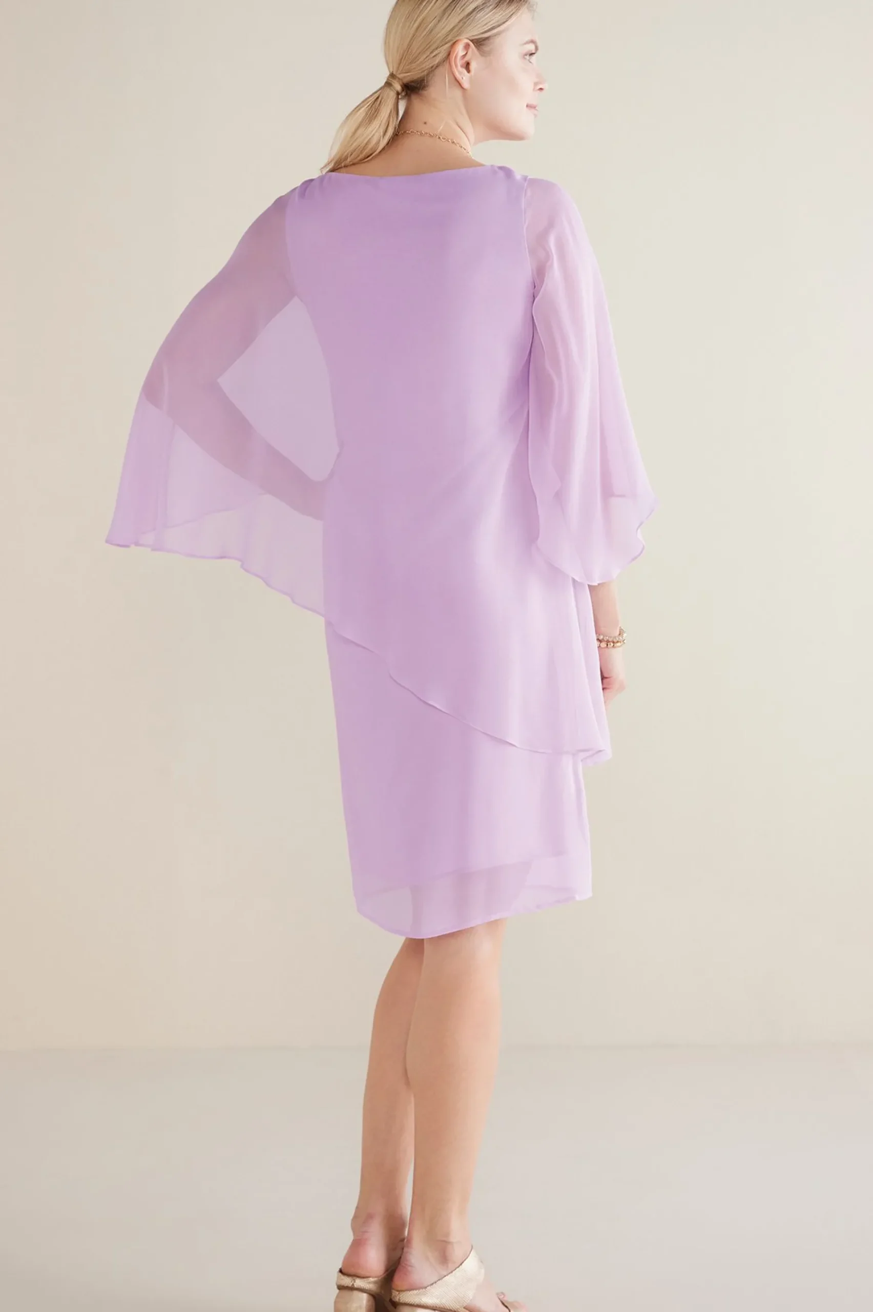 Soft Surroundings Mariah Silk Dress> solids|short