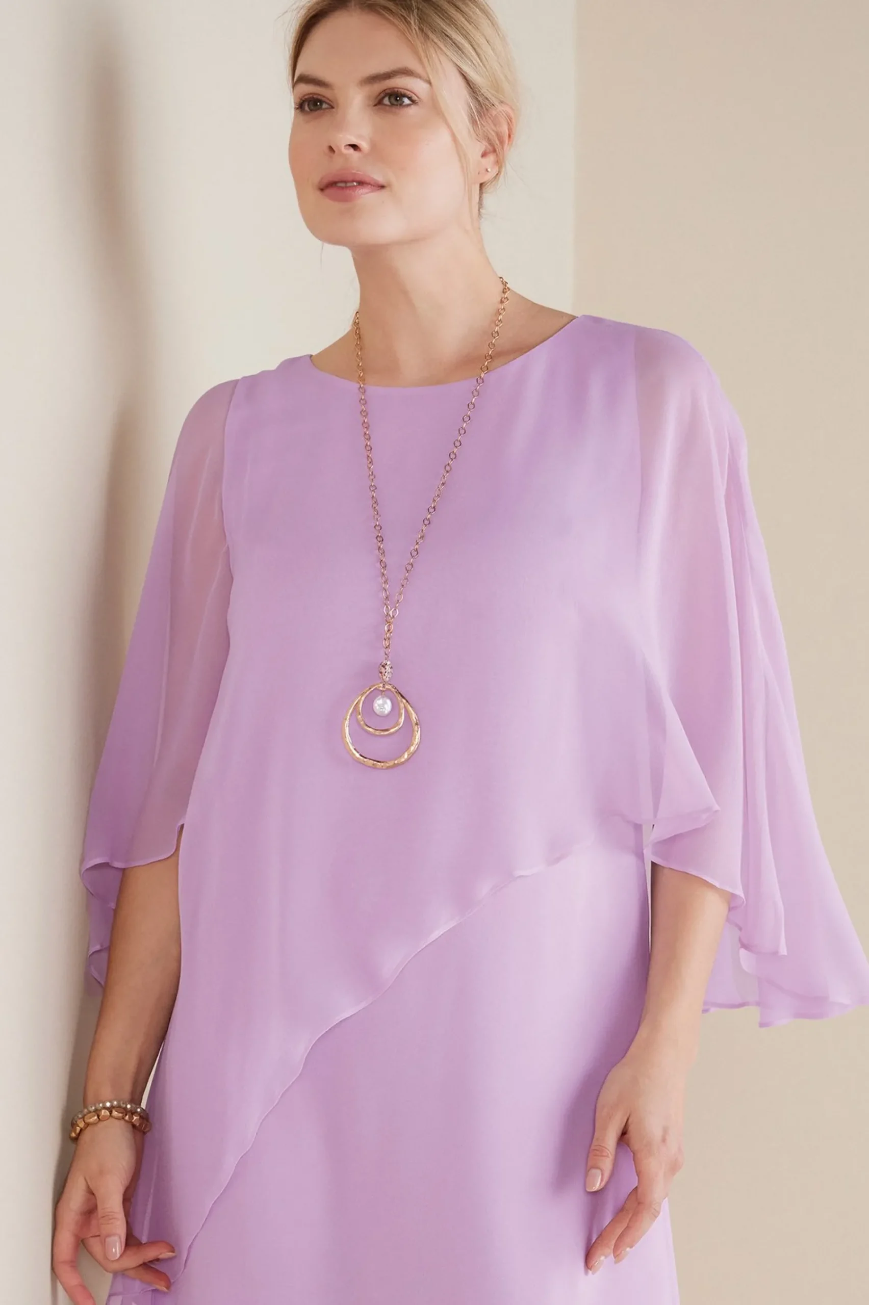 Soft Surroundings Mariah Silk Dress> solids|short