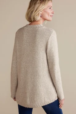 Soft Surroundings Marianna Cable Sweater><noscript><img width=