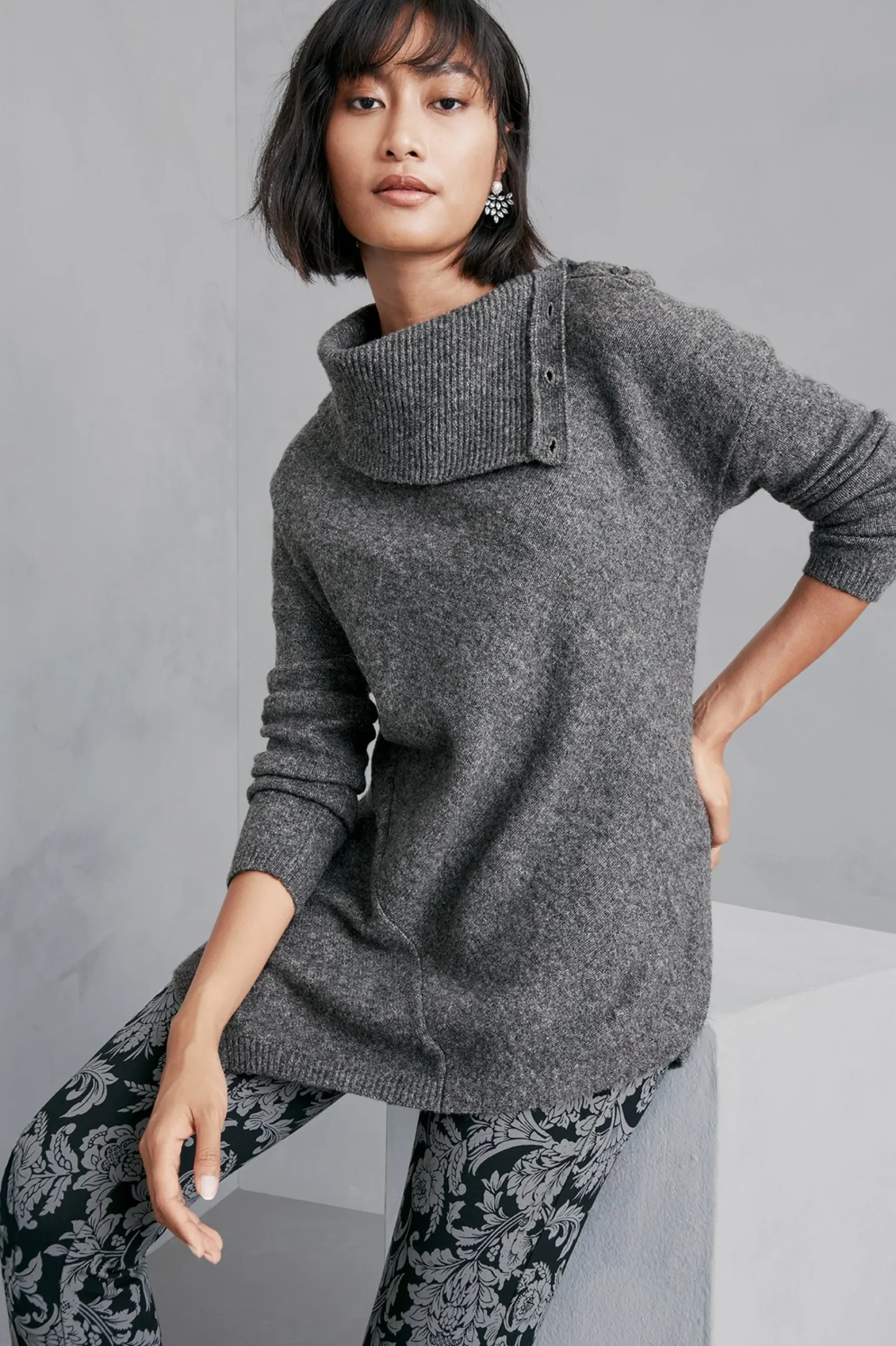 Soft Surroundings Maxine Sweater> Sweaters & Cardigans|long sleeve