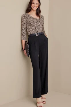 Soft Surroundings Melita Wide Leg Pants><noscript><img width=