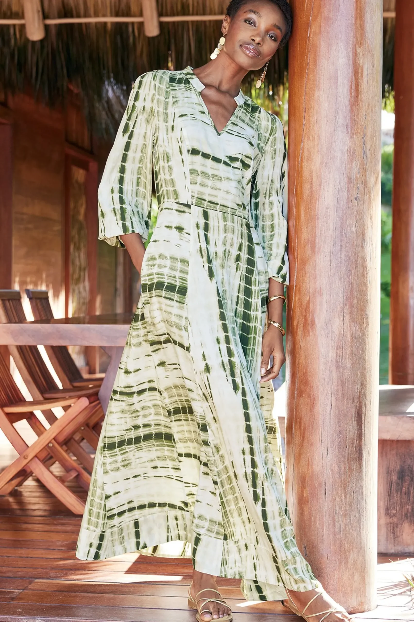 Soft Surroundings Melody Dress> Global Artistry|patterned