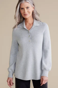Soft Surroundings Meria Sweater Tunic> Feminine Flourish|Everyday Styles