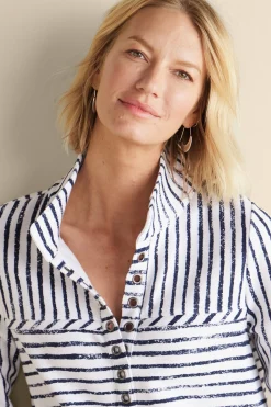 Soft Surroundings Neera French Terry Tunic><noscript><img width=