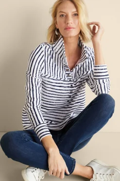 Soft Surroundings Neera French Terry Tunic><noscript><img width=