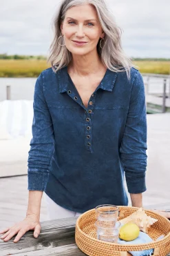 Soft Surroundings Neera Washed Tunic><noscript><img width=